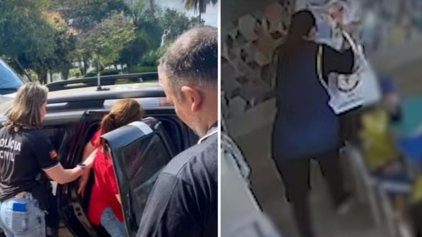 Professora é presa após ser filmada agredindo aluno de 4 anos em escola do RS; criança teve sequelas, veja
