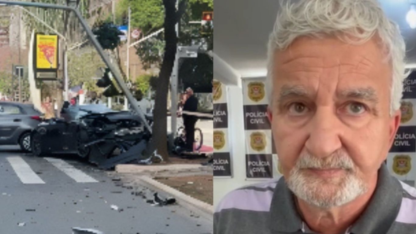 Motorista atingido por Gato Preto e Bia Miranda se pronuncia após acidente que deixou filho internado. Veja o que ele disse
