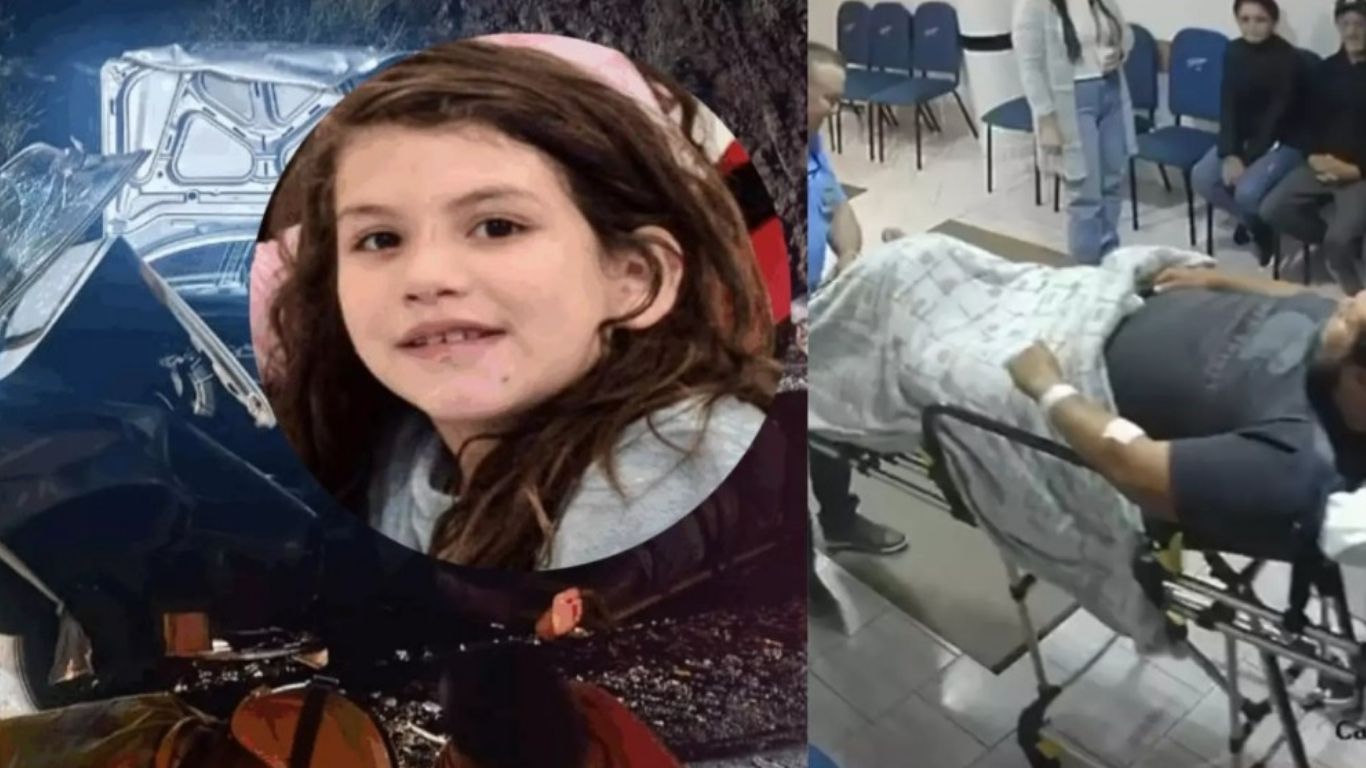Pais hospitalizados emocionam ao participar em cadeiras de rodas do velório da filha após acidente